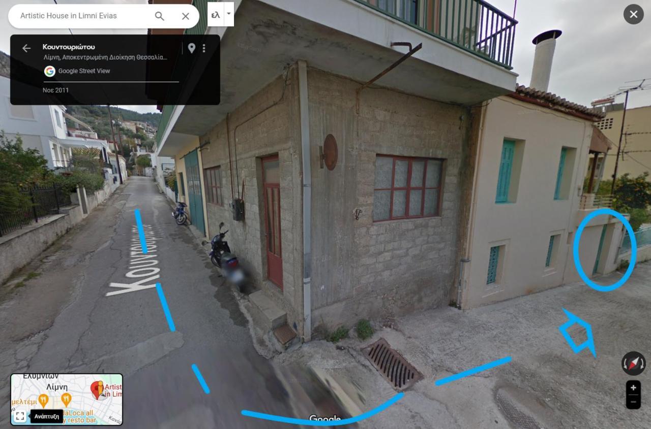 הוילה Artistic House In Limni Evias מראה חיצוני תמונה